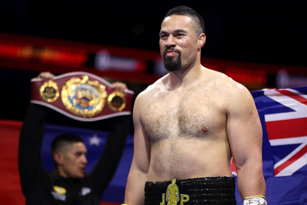 Joseph Parker claims boxing ban lifted after failed drug test