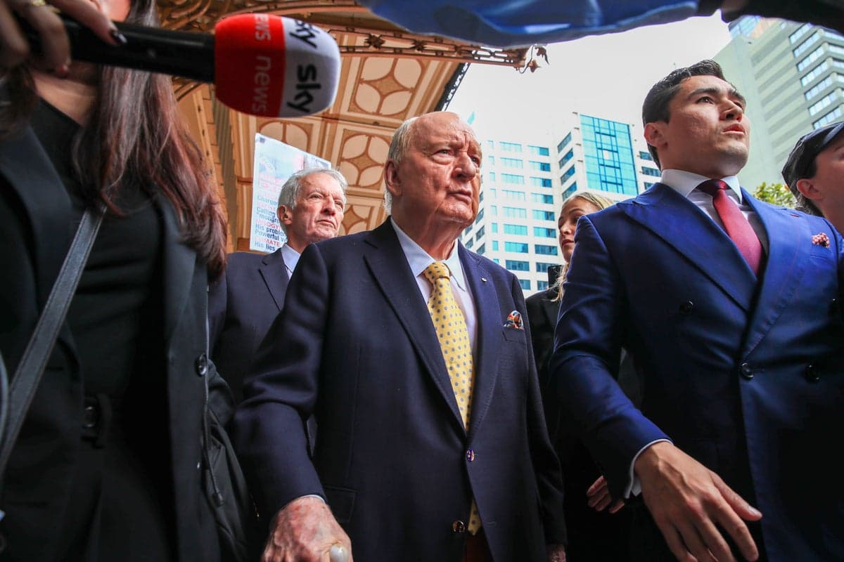 Prosecutors downgrade sex abuse charges against Australian radio host Alan Jones