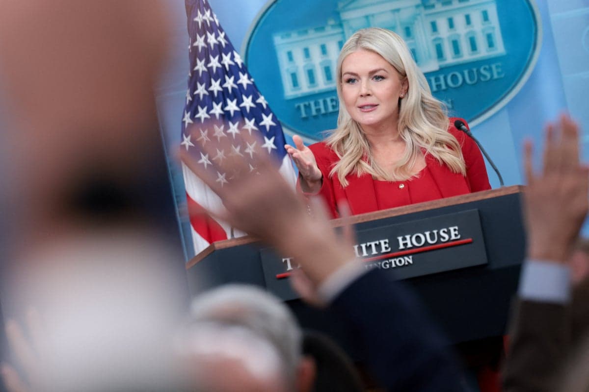 Karoline Leavitt’s resignation left Trump flat-footed with no plan to replace her as press secretary: official