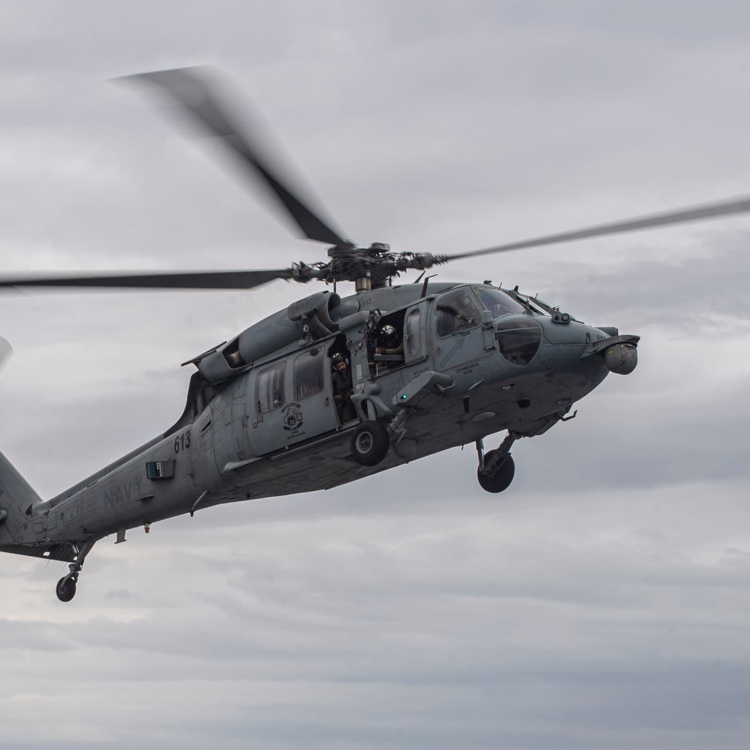 Sea Hawk Helicopter Makes Emergency Landing in Arabian Sea, Navy Says