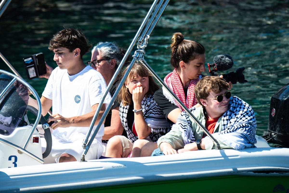 Gaza-bound aid boat carrying Greta Thunberg intercepted as Israel says ‘show is over’