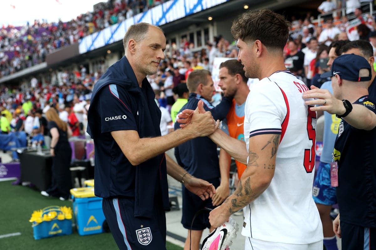 Watch: England defender pranks Tuchel with fake injury in behind-the-scenes video