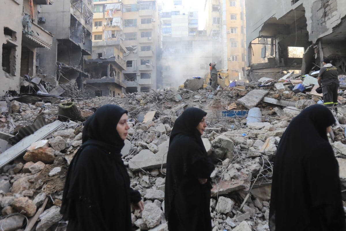 Israel-Lebanon latest: 19 dead and thousands trapped as Israeli forces strike Jabalia refugee camps