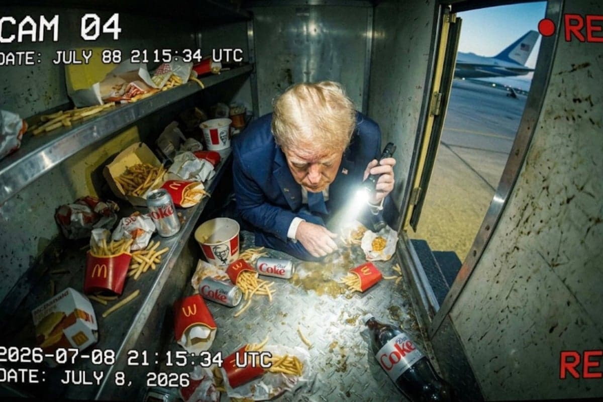 Trump’s secret escape from Air Force One in Turkey turns into memes and jokes for social media
