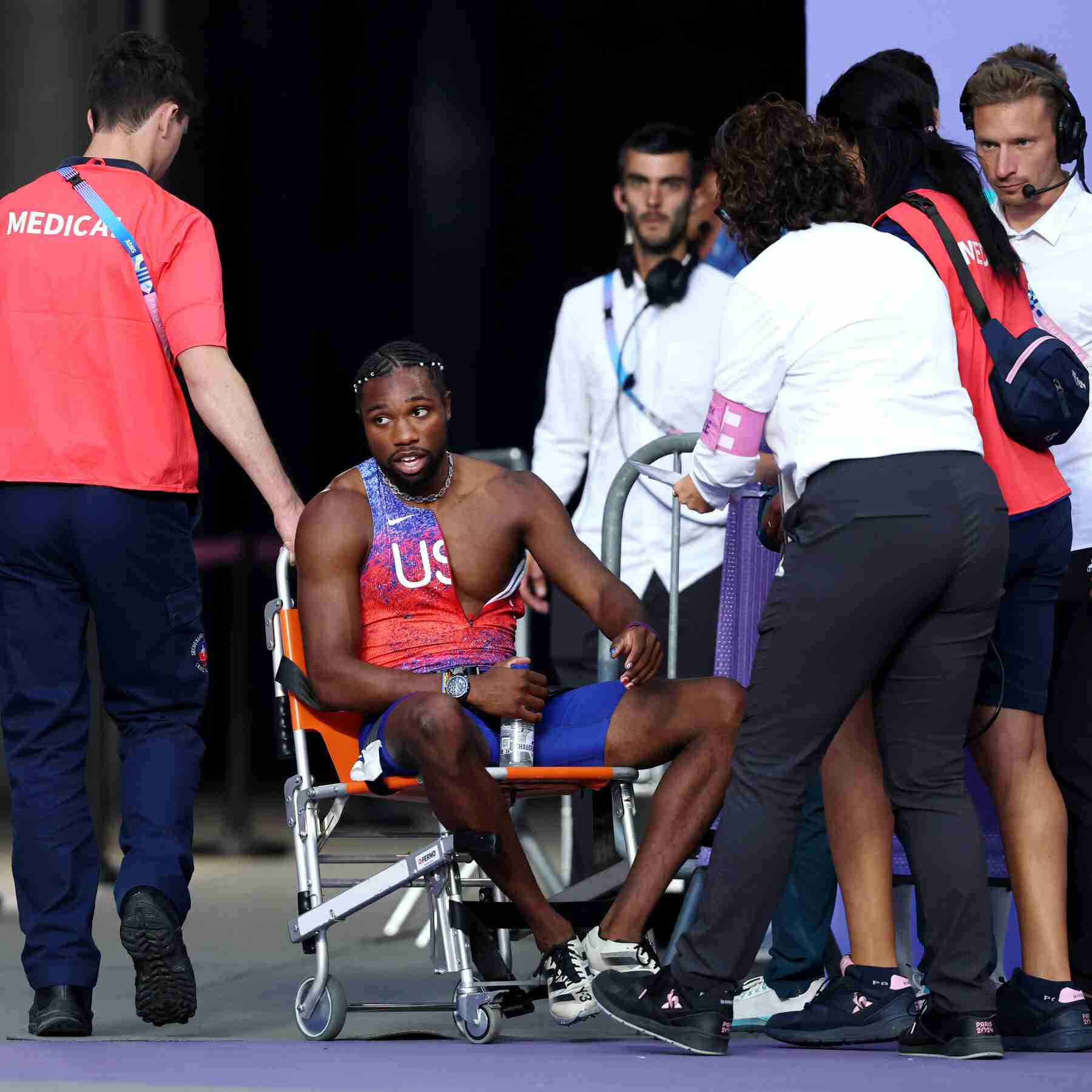 Noah Lyles Raced the 200-Meter Final With Covid-19