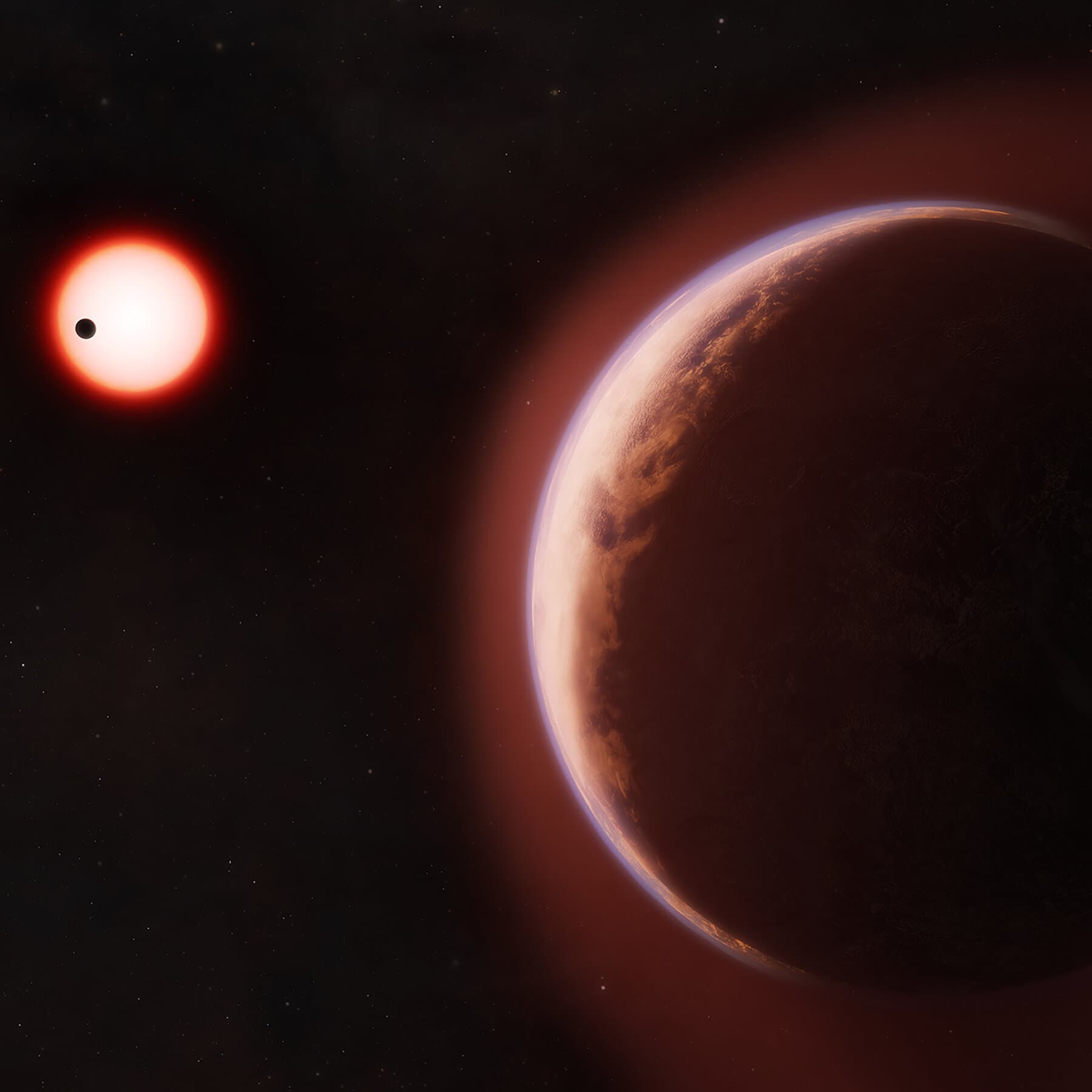 Astronomers Find an Atmosphere on a Nearby Earthlike Planet