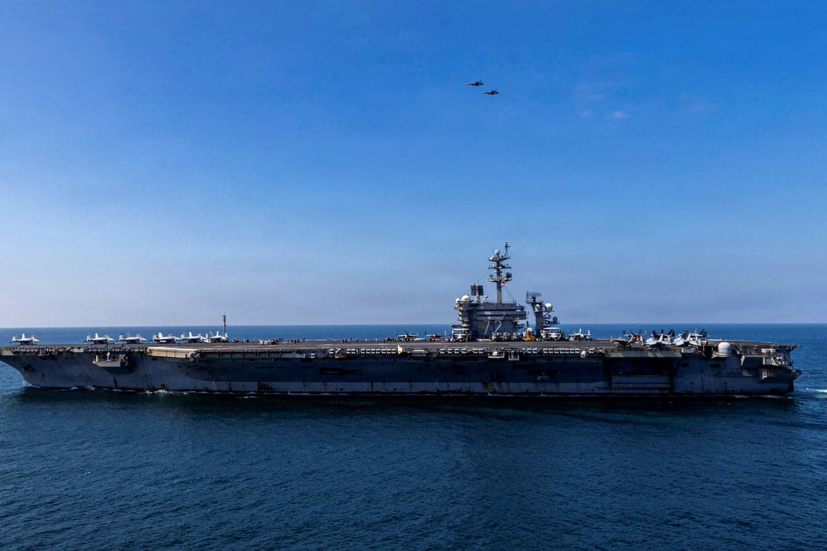 Replacement aircraft carrier heading to Middle East after complaints of conditions on USS Lincoln
