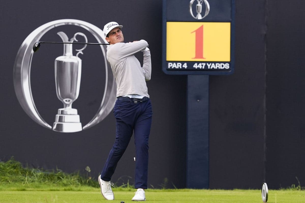 The Open: Surprise leader Jackson Suber extends advantage on day two