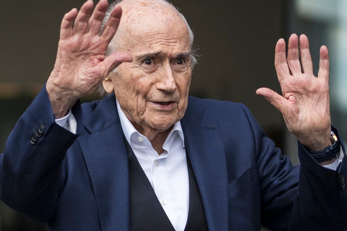 Sepp Blatter accuses Fifa of bowing to political pressure over Folarin Balogun red card decision