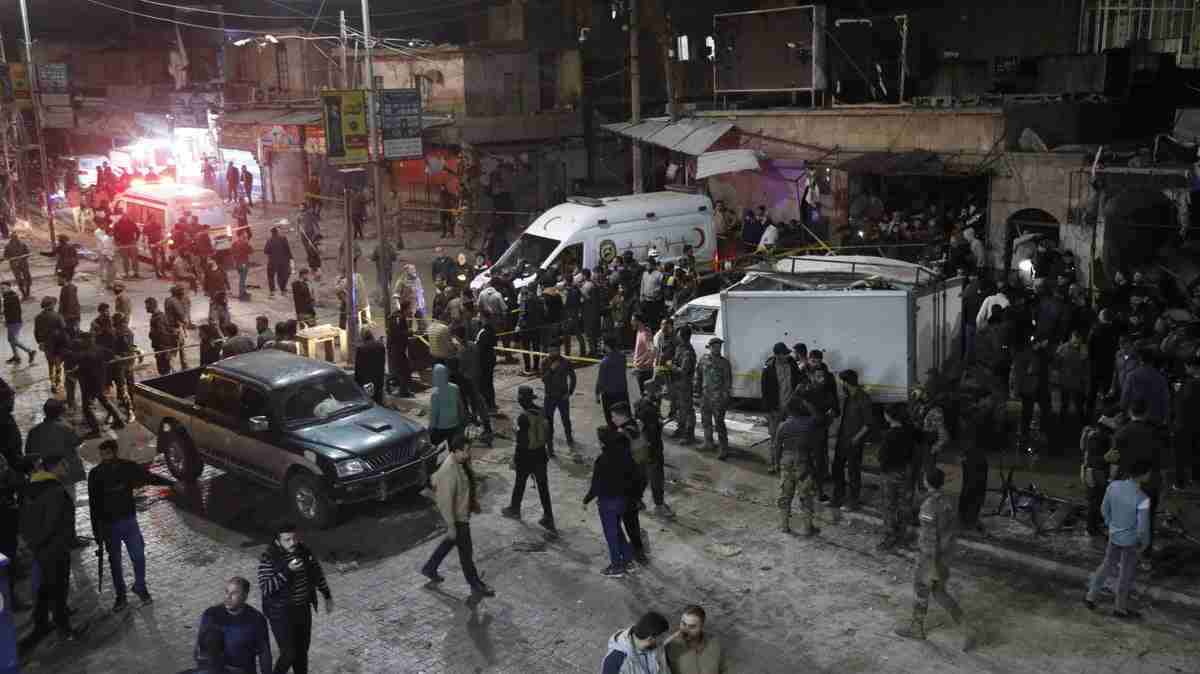 Two children among 7 dead after car bomb tears through Syria market during Ramadan