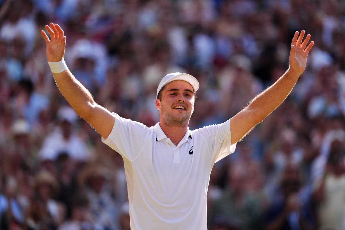Arthur Fery’s Wimbledon demolition brings wildcard run into uncharted territory