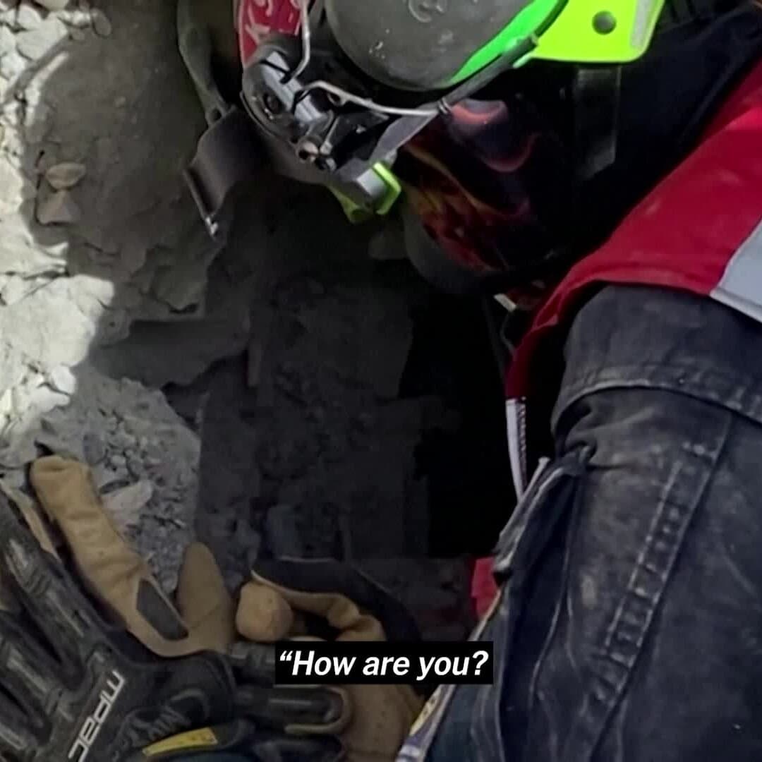 Deep Under the Rubble, Rescuers Find an 11-Year-Old Boy Alive