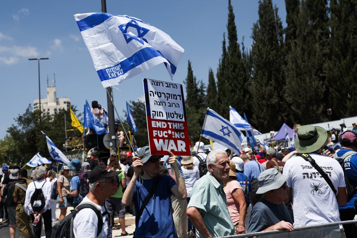Gaza latest: Netanyahu to push for ‘full occupation’ as 600 Israeli ex-officials urge Trump to help end war