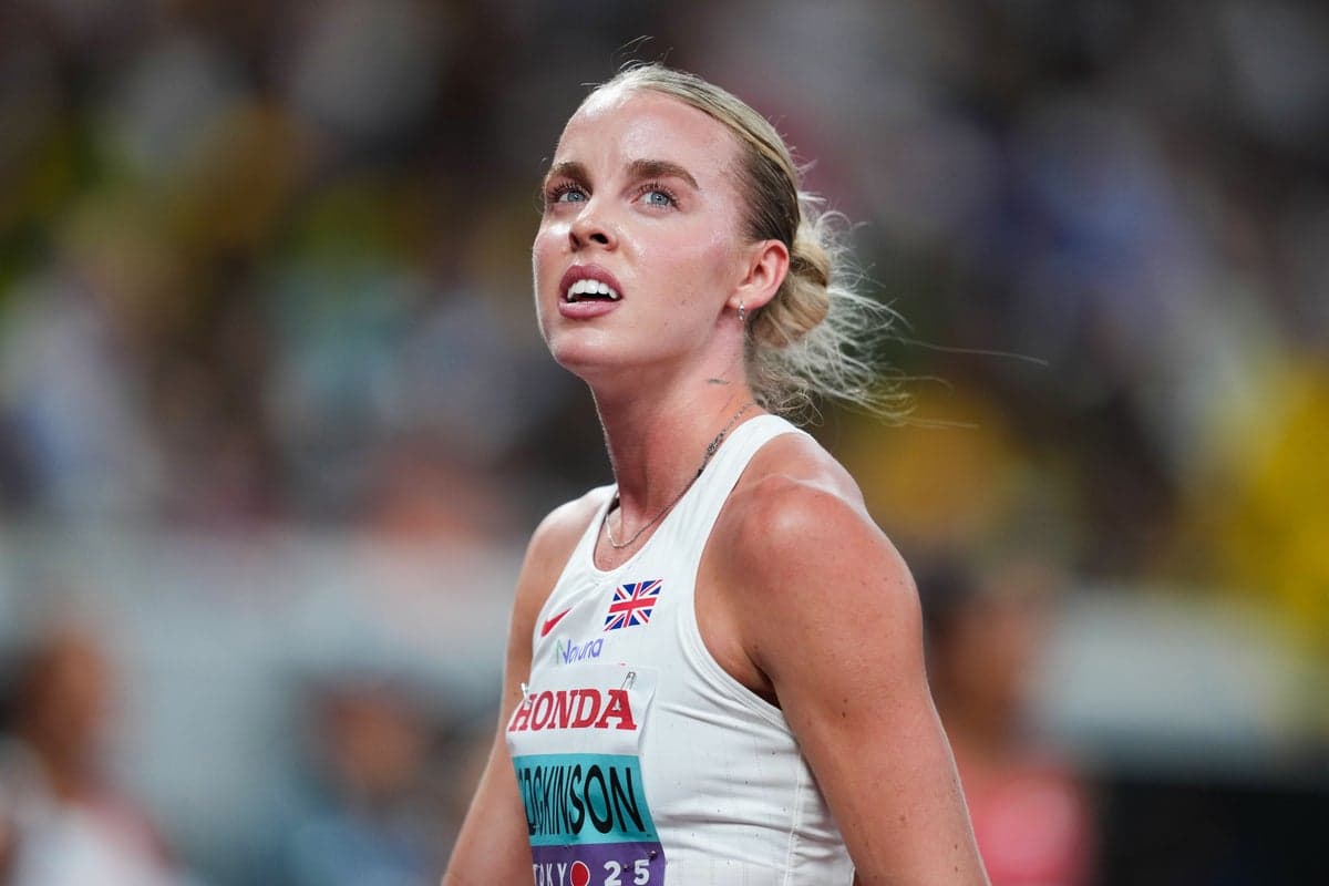 Why is Keely Hodgkinson not competing at Commonwealth Games? 