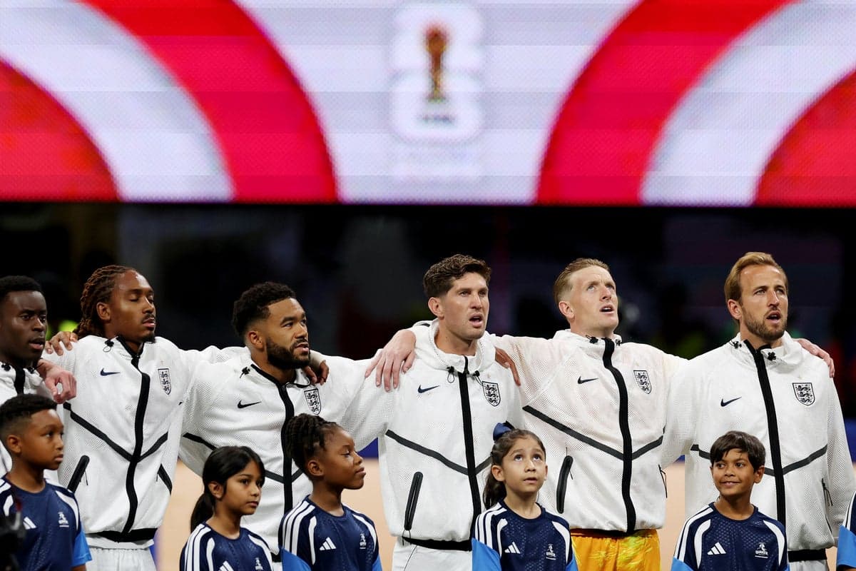 Argentina and England fans boo each other’s national anthems amid Falklands tensions