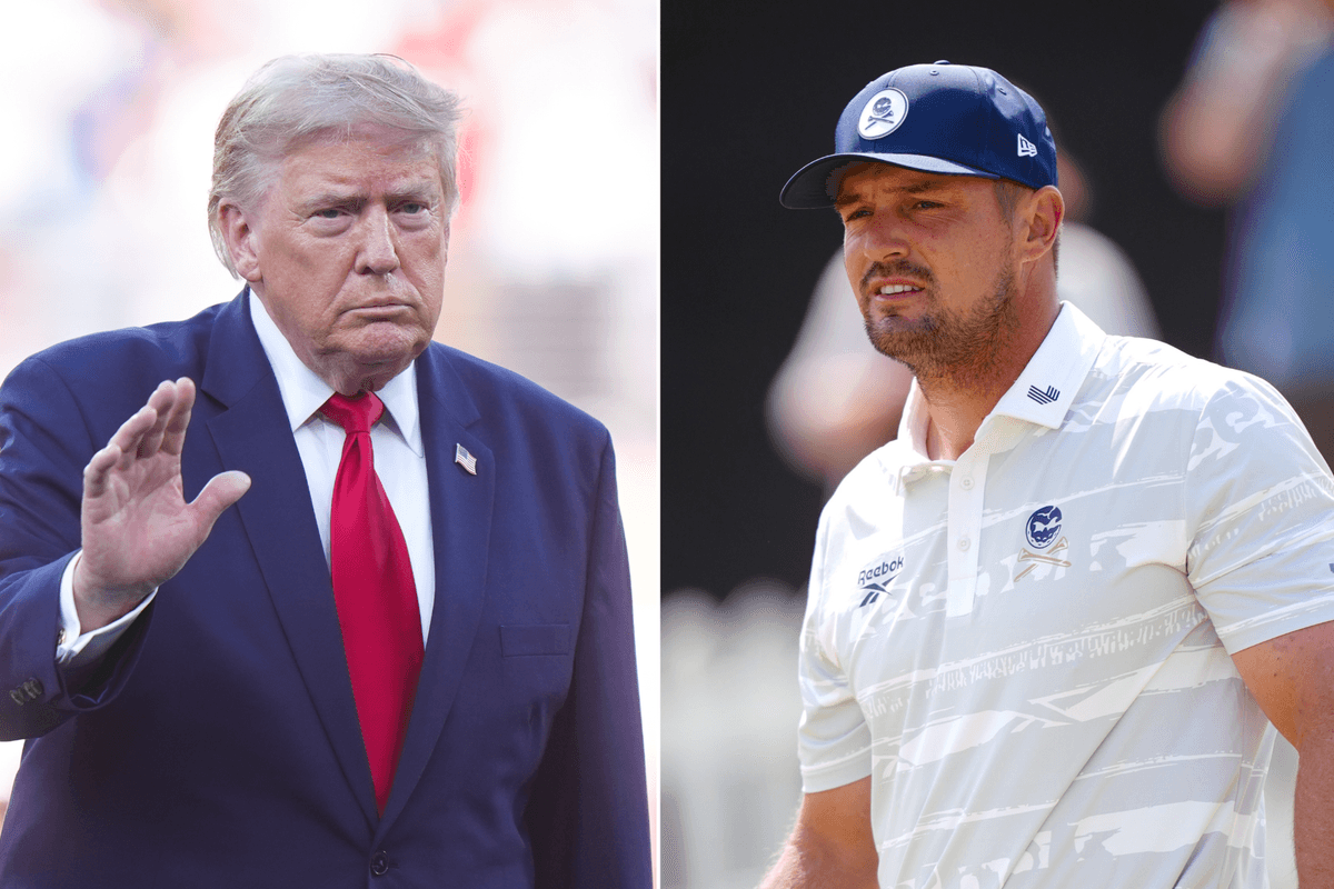 Bryson DeChambeau ‘made Trump request’ during dispute over controversial penalty at The Open