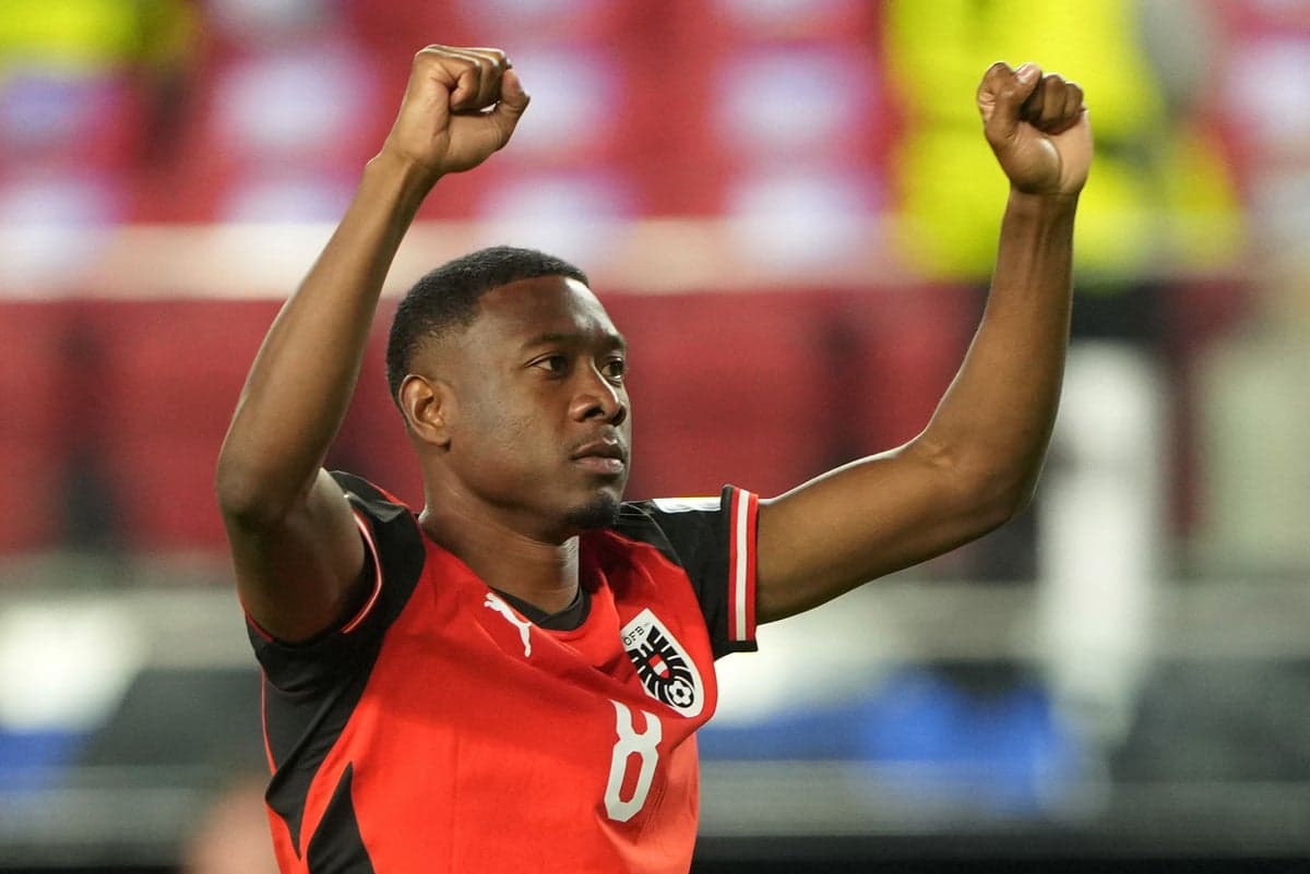 Austria secure tense World Cup return victory against Jordan with late penalty and own goal