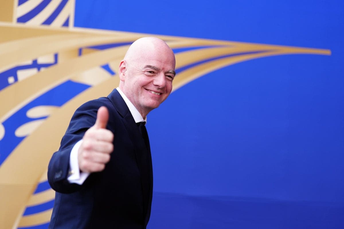 Gianni Infantino’s ‘jealous’ critics need to ‘get their head examined’, claims Donald Trump ally