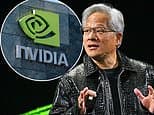 Sales and profits double at microchip-maker Nvidia and earnings hit £57.5bn as AI booms