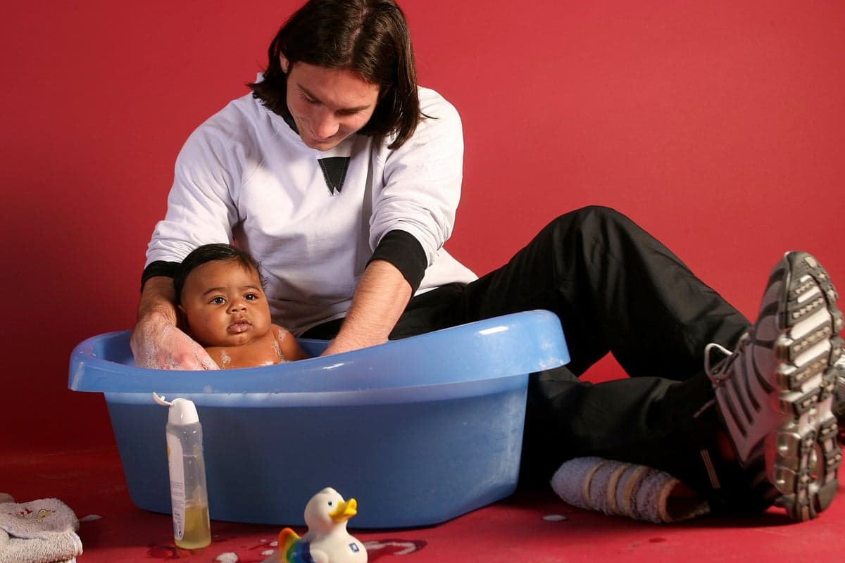 The remarkable photos of Lionel Messi and baby Lamine Yamal as pair prepare to clash in World Cup final