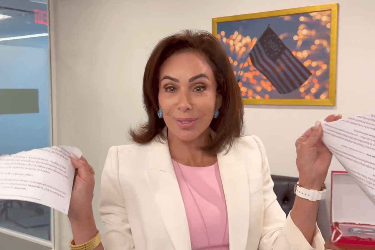 Under-fire Jeanine Pirro praises Trump’s troop surge with her job on the line after Reflecting Pool debacle