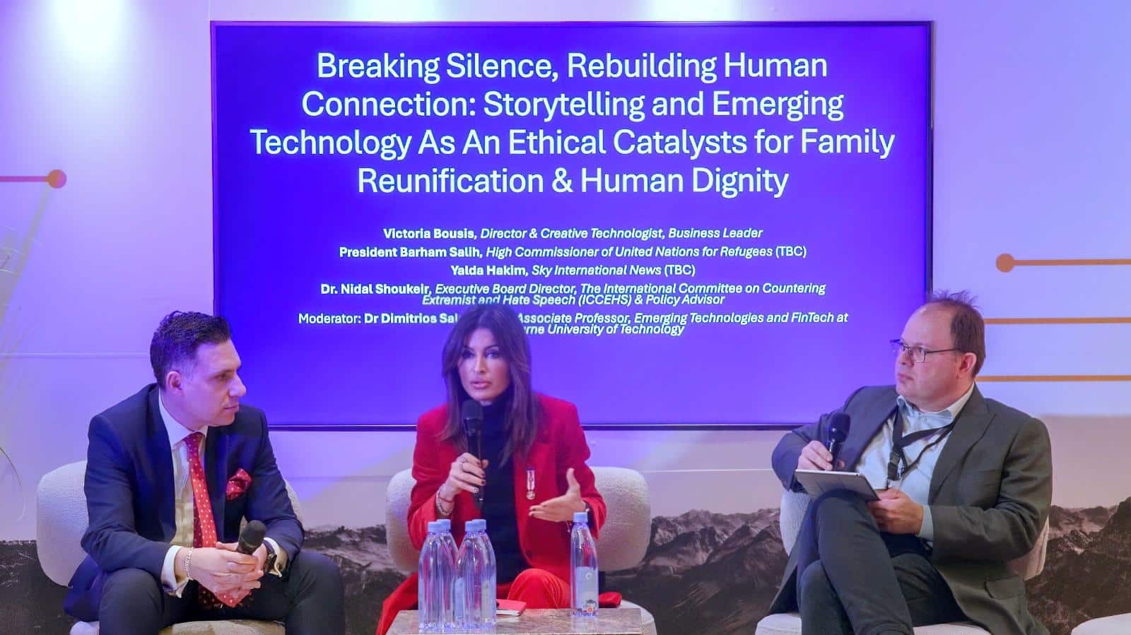 The Greek Ministry of Foreign Affairs, UME Studios and ICCEHS Convene First-of-Its-Kind Event at the World Economic Forum.