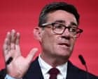 ‘Good growth in every postcode’: Burnham’s economic to-do list in seven charts