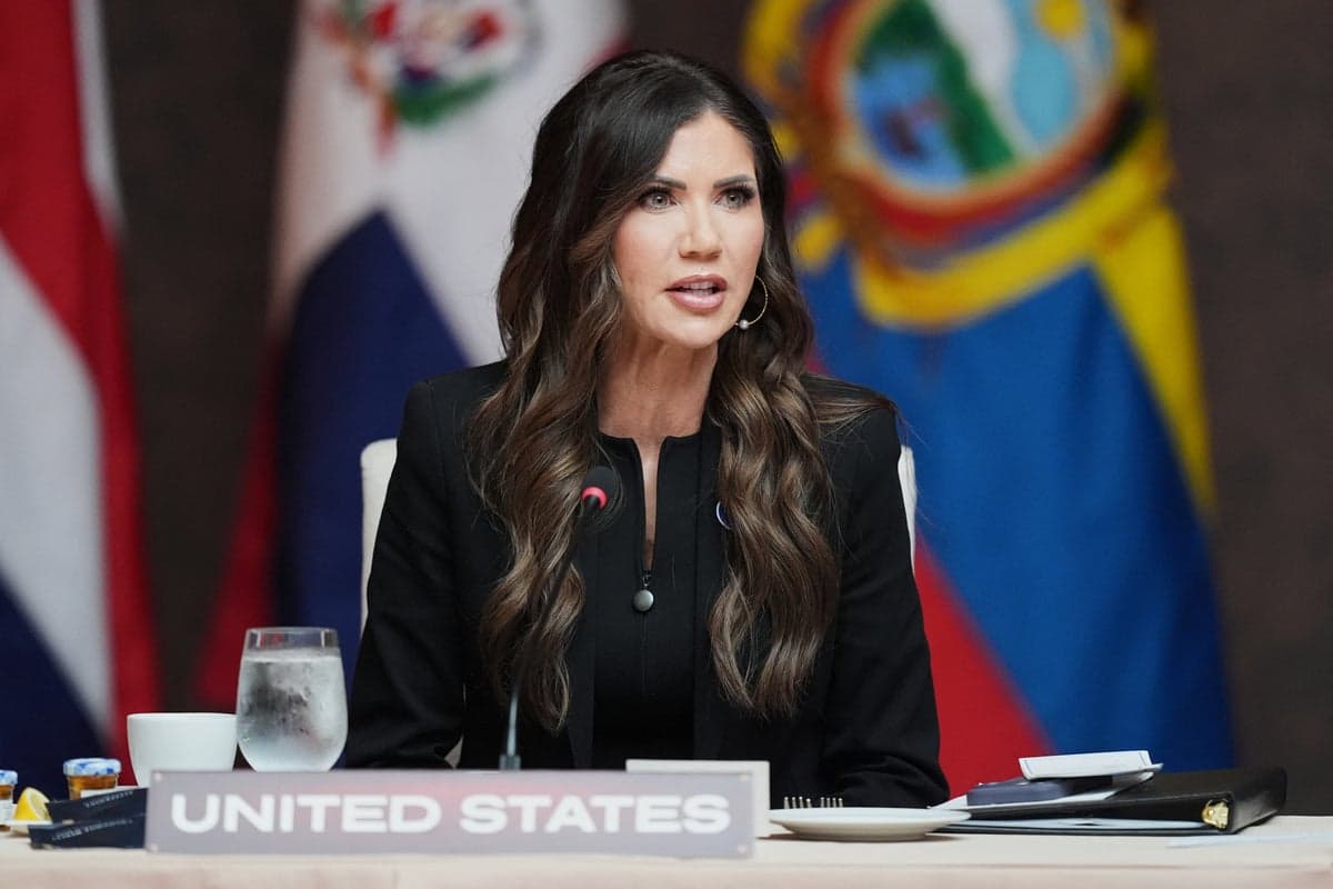 Ousted DHS secretary Kristi Noem claims China has a ‘thousand-year plan to destroy the United States’ 
