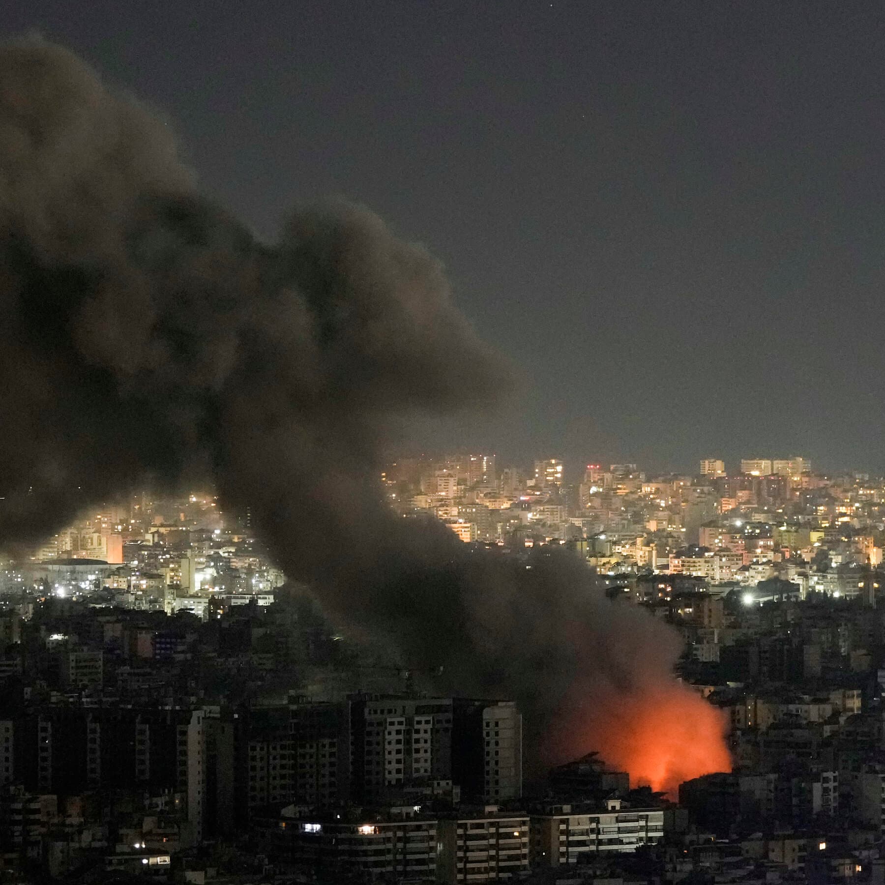 Mideast Crisis Updates: Israel Carries Out Another Round of Strikes Near Lebanese Capital