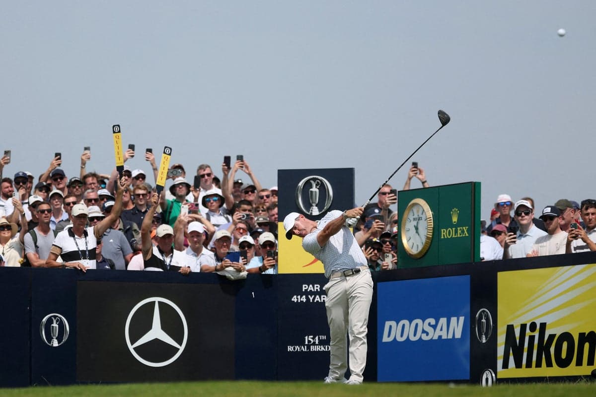 The Open third round tee times including Rory McIlroy and Bryson DeChambeau