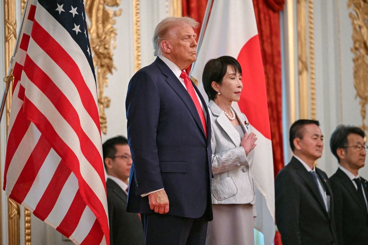 Trump refuses to rule out third term as he signs rare earths deal with new Japanese PM: Live updates