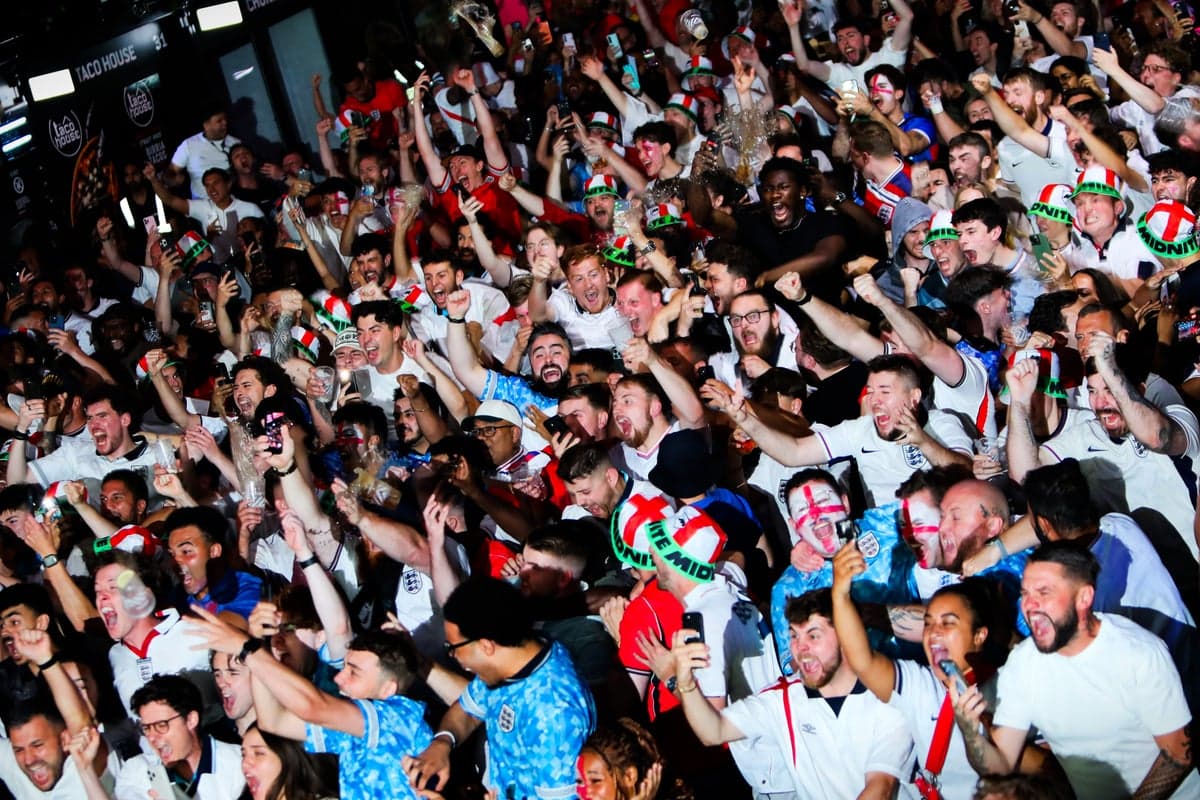 England fans skip sleep for World Cup drama as thrilling win over Mexico smashes BBC viewing records