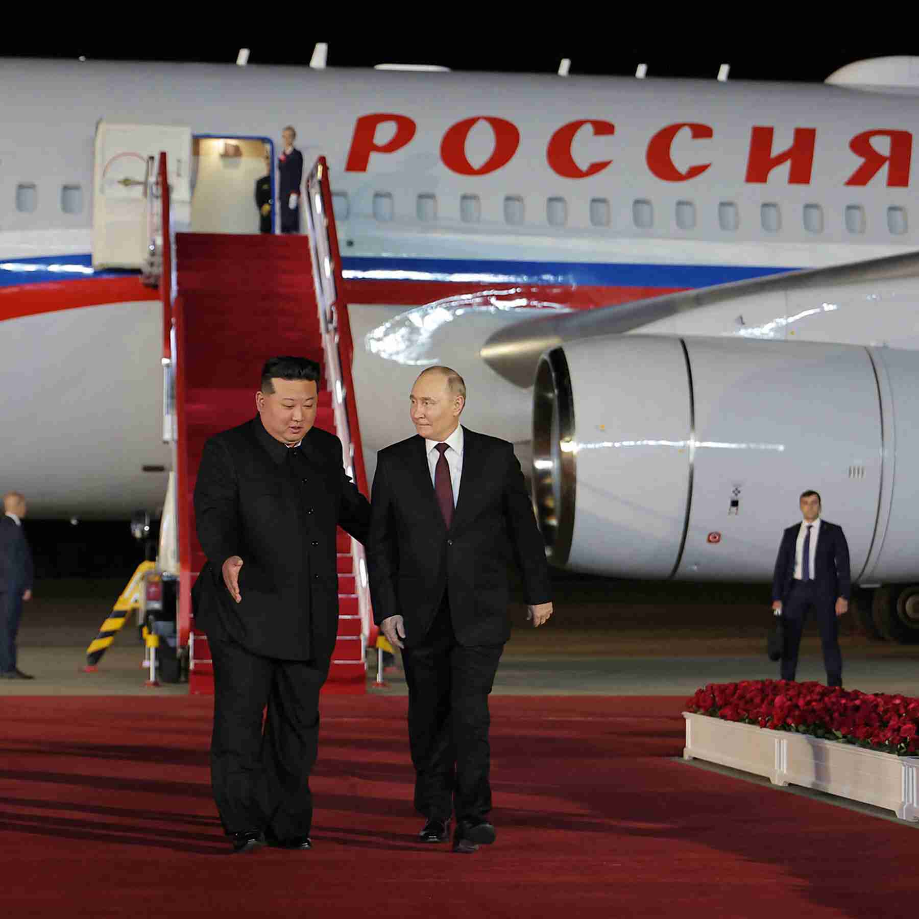 Putin and Kim Jong-un Sign Pact in North Korea