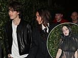 Cruz Beckham, 20, looks smitten with stylish girlfriend Jackie Apostel, 29, while bleary-eyed Charli XCX heads home from SECOND after party as they lead stars at the Warner BRITs bash