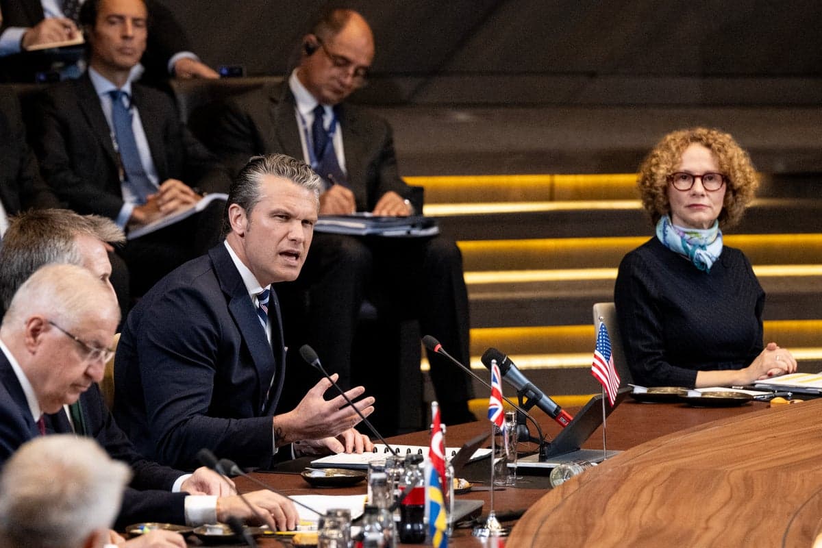 Trump’s war secretary Hegseth tears into European allies over Nato spending
