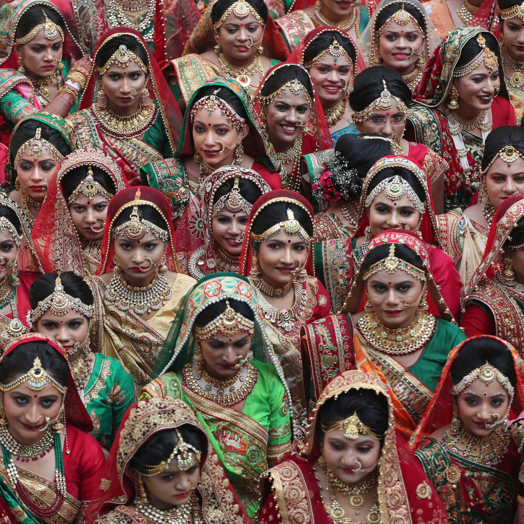 Missing From a Mass Wedding in India: Brides