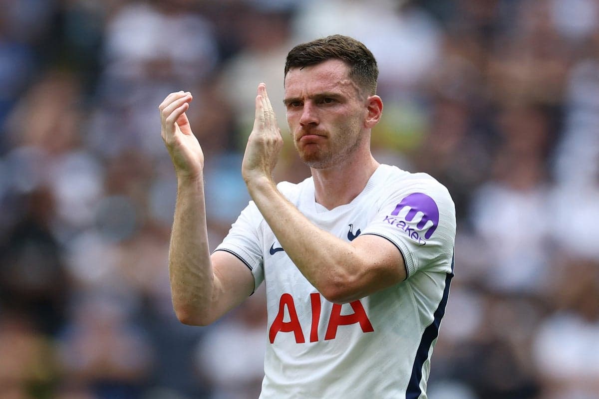 Andy Robertson’s Anfield return highlights Liverpool’s big left-back problem