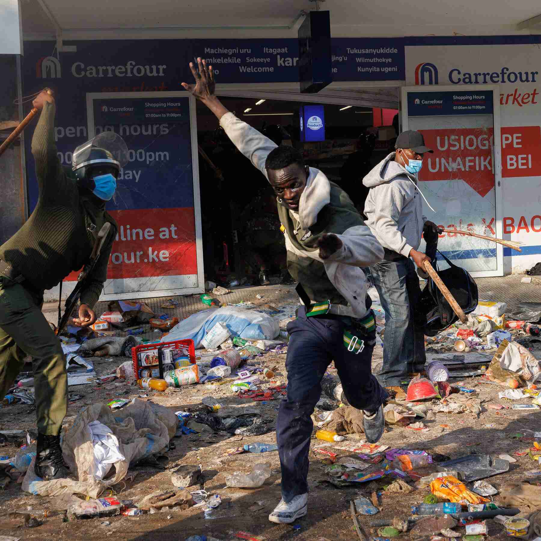 Kenyan President Vows to Prevent Violence ‘At Whatever Cost’