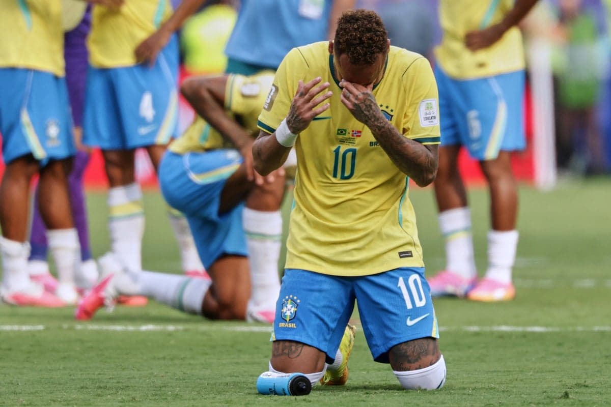 Neymar hints at final match for Brazil after scoring in Norway ⁠World Cup defeat