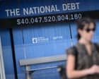 ‘Republicans ran up the tab’: Democrats outraged over $40tn national debt – live
