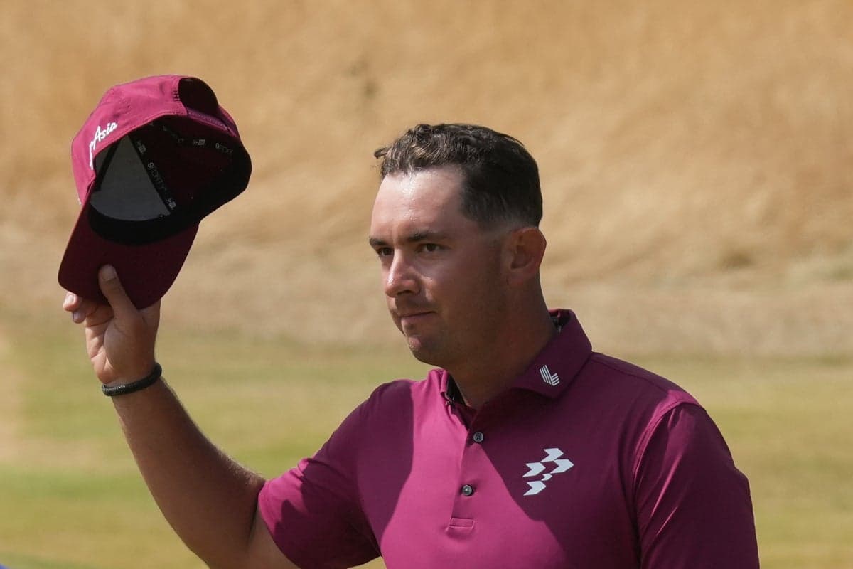 Australian golfer Lucas Herbert shoots record-equalling 62 at The Open after agonising final-hole bogey