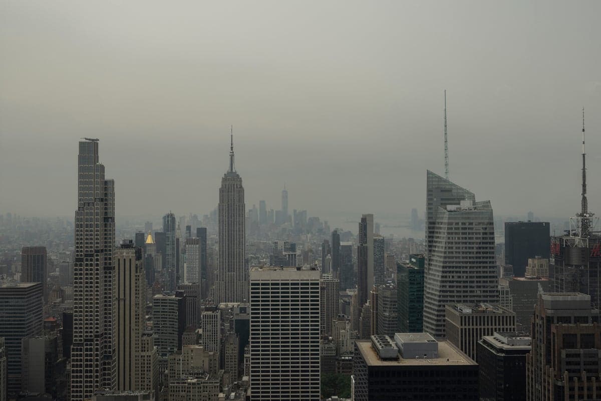 Will wildfire smoke over New York threaten the World Cup final?