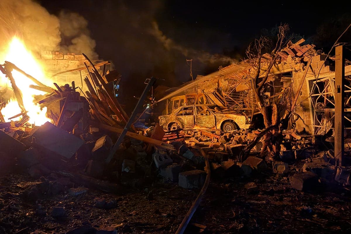 Russian strikes kill ten in Ukraine as Zelensky says ‘every step’ Putin takes is towards escalation