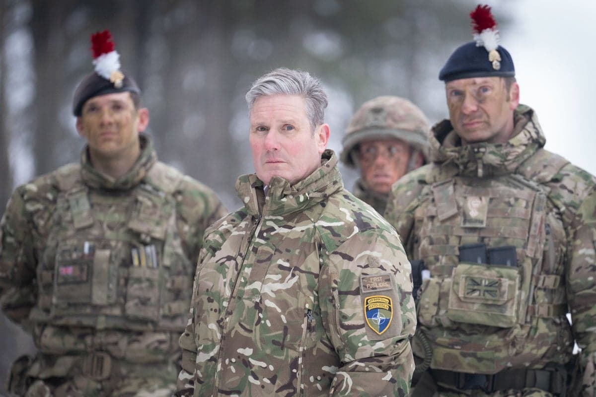 Ukraine-Russia war latest: Starmer willing to face down Putin with British troops as leaders hold crunch talks
