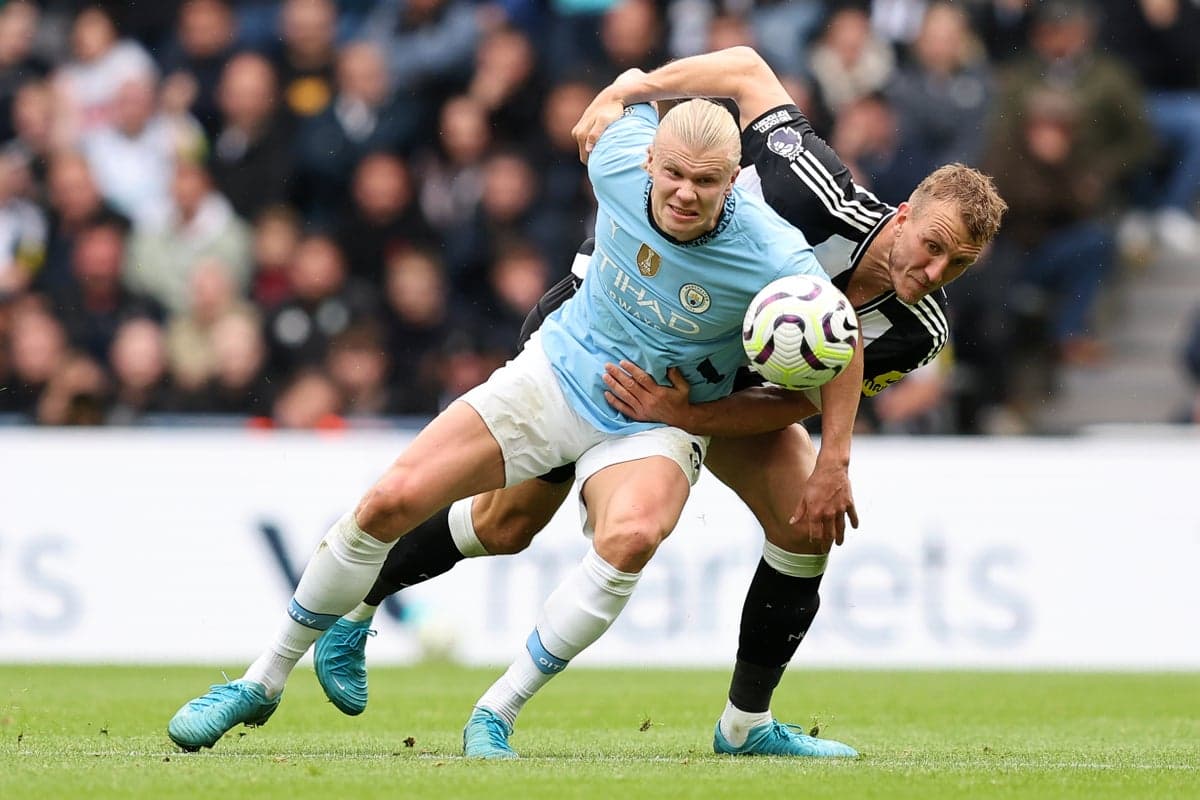Dan Burn ‘more than ready’ to battle Erling Haaland during England v Norway clash