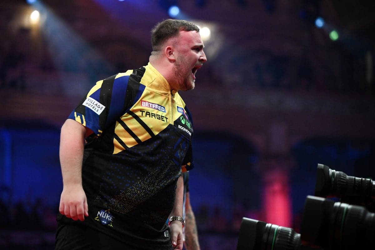Luke Littler crushes Gerwyn Price to retain darts World Matchplay title 
