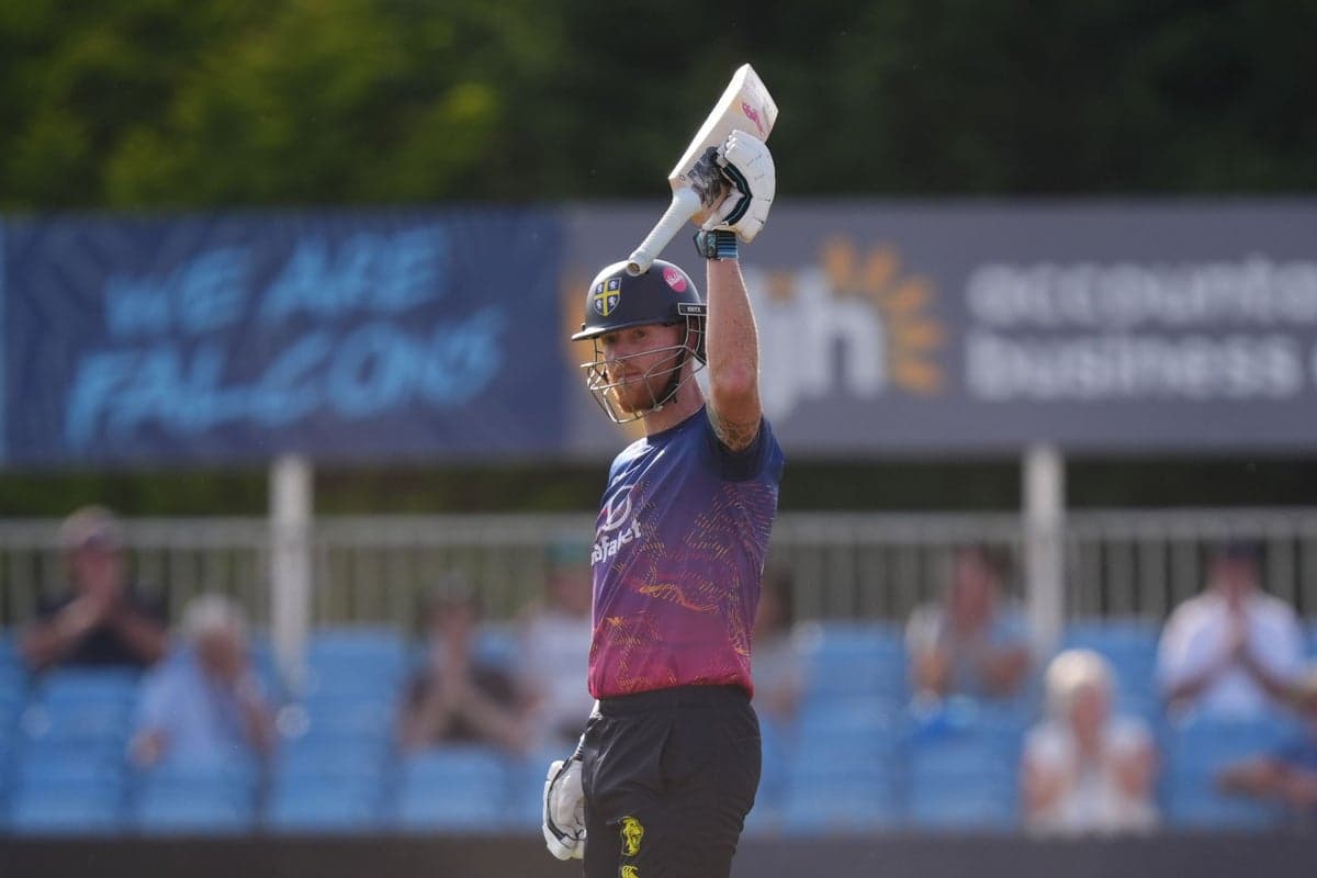 Ben Stokes hits match-winning hundred on Durham return