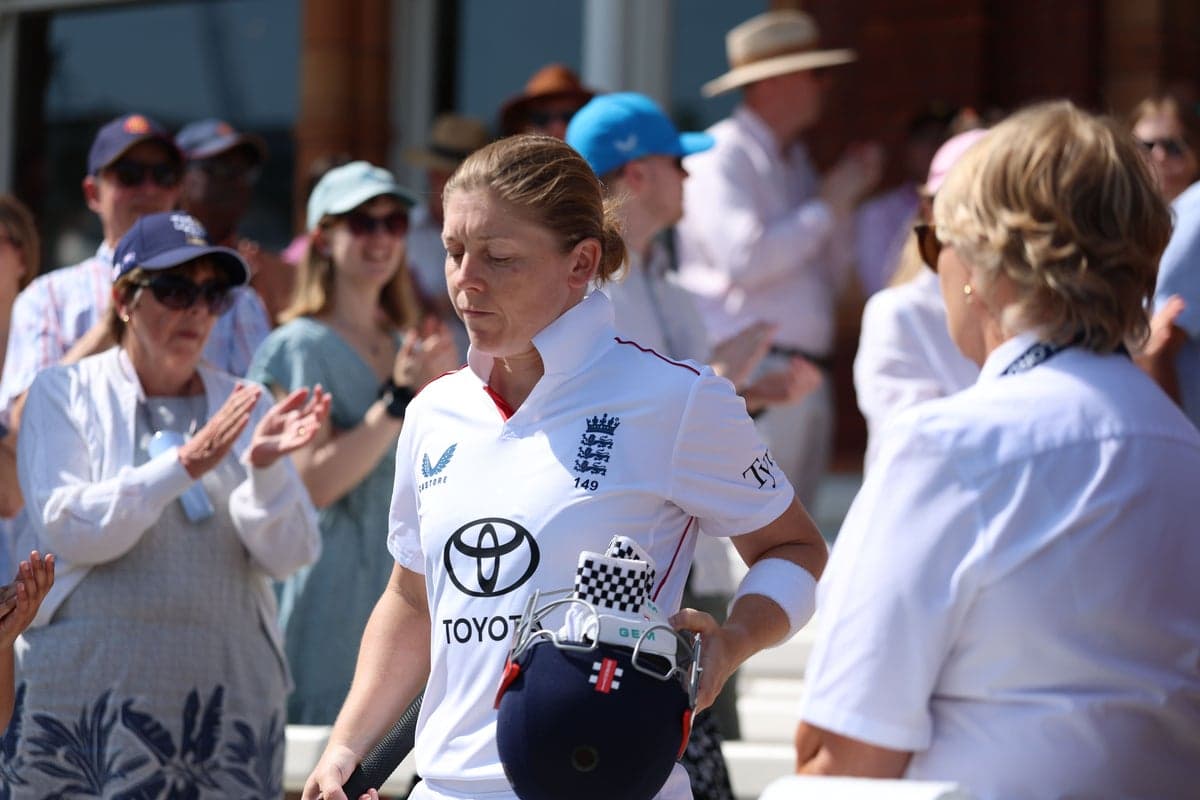Heather Knight ‘happy and excited’ despite England career ending in Lord’s loss