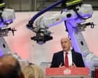 Opposition parties accuse Healey of offering ‘more of the same’ in his first major speech as chancellor – UK politics live