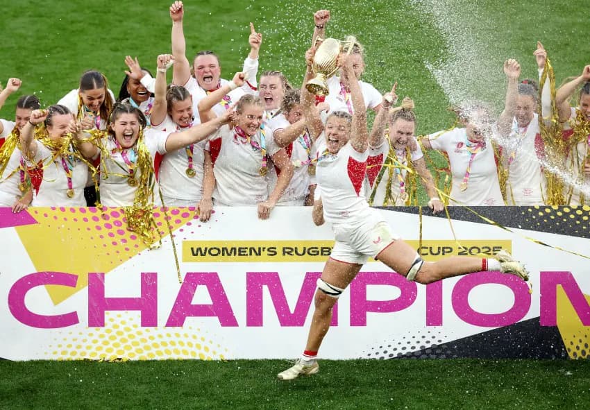 HISTORIC TRIUMPH: England win 2025 Women's Rugby World Cup